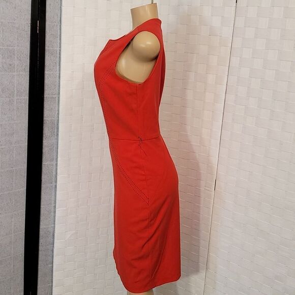 BRAND NEW PERCEPTIONS NEW YORK SLEEVELESS INVISIBLE BACK ZIPPER CLOSURE DRESS - Picture 10 of 15